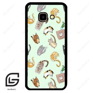 قاب گوشی سامسونگ جی 4 پلاس (Galaxy J4 Plus ) طرح گربه کد 2622