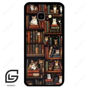 قاب گوشی سامسونگ جی 4 پلاس (Galaxy J4 Plus ) طرح کتابخانه کد 2675