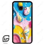 قاب گوشی سامسونگ جی 4 پلاس (Galaxy J4 Plus ) طرح رنگارنگ کد 2793