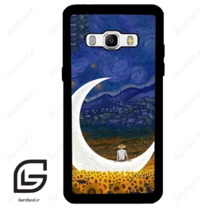 قاب گوشی سامسونگ جی 510 (Galaxy J5 2016 / J510 ) طرح ماه کد 2125