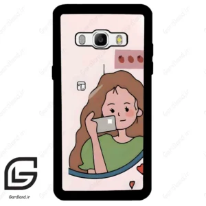 قاب گوشی سامسونگ جی 510 (Galaxy J5 2016 / J510 ) طرح دخترانه کد 2141