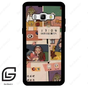قاب گوشی سامسونگ جی 510 (Galaxy J5 2016 / J510 ) طرح دخترانه کد 2254