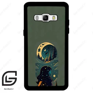 قاب گوشی سامسونگ جی 510 (Galaxy J5 2016 / J510 ) طرح ماه کد 2267