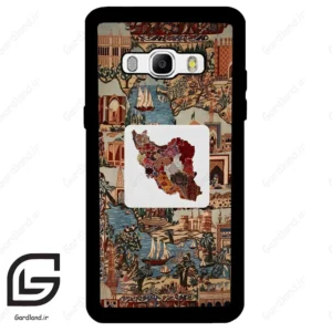 قاب گوشی سامسونگ جی 510 (Galaxy J5 2016 / J510 ) طرح نقشه ایران کد 2287