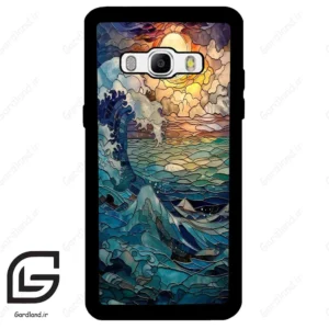 قاب گوشی سامسونگ جی 510 (Galaxy J5 2016 / J510 ) طرح موج کد 2413