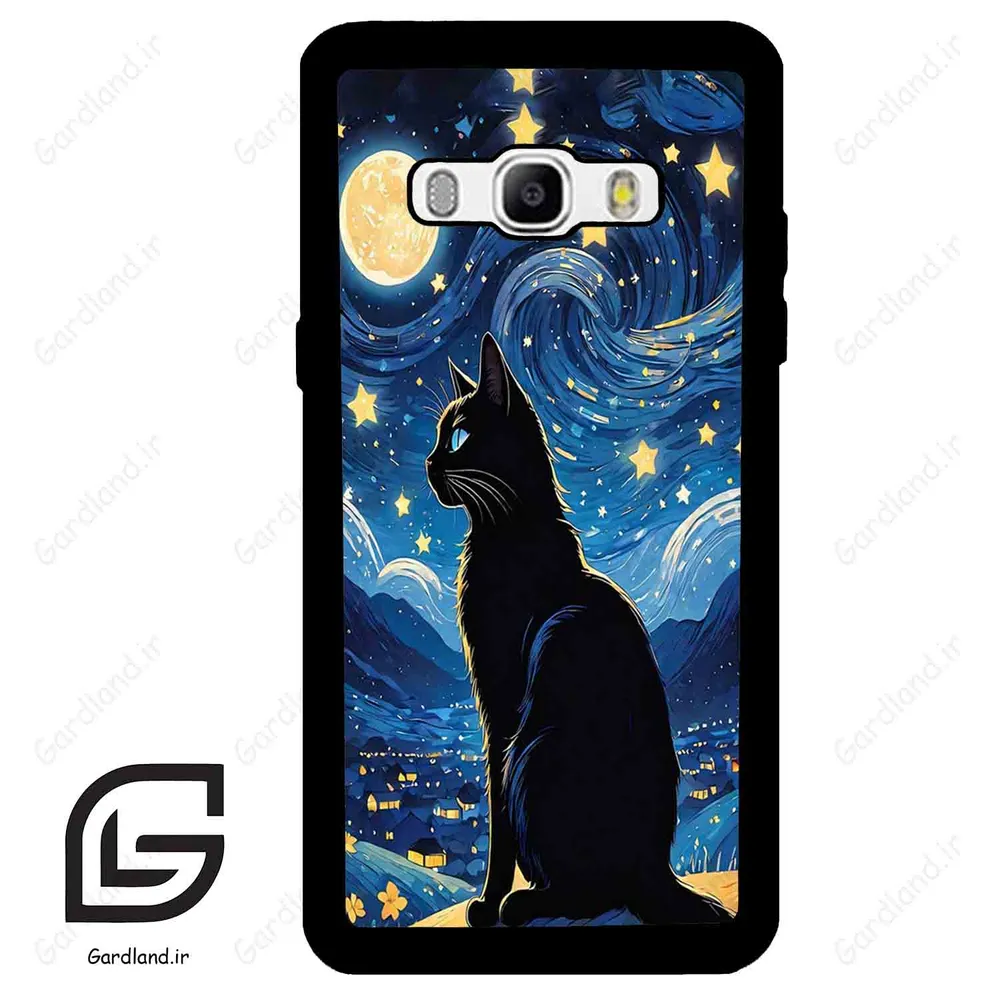 قاب گوشی سامسونگ جی 510 (Galaxy J5 2016 / J510 ) طرح گربه کد 2438