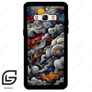 قاب گوشی سامسونگ جی 510 (Galaxy J5 2016 / J510 ) طرح ابرنگی کد 2448