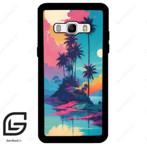 قاب گوشی سامسونگ جی 510 (Galaxy J5 2016 / J510 ) طرح جزیره کد 2461
