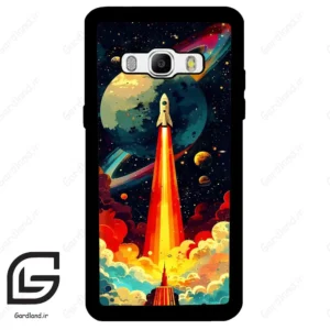قاب گوشی سامسونگ جی 510 (Galaxy J5 2016 / J510 ) طرح موشک کد 2463
