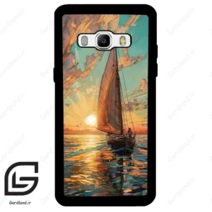 قاب گوشی سامسونگ جی 510 (Galaxy J5 2016 / J510 ) طرح قایق کد 2485