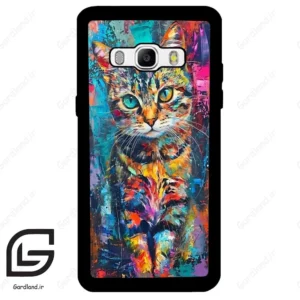 قاب گوشی سامسونگ جی 510 (Galaxy J5 2016 / J510 ) طرح گربه کد 2488