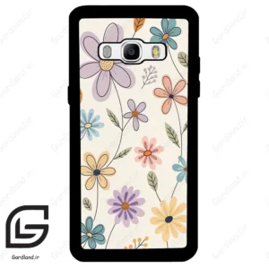 قاب گوشی سامسونگ جی 510 (Galaxy J5 2016 / J510 ) طرح گل کد 2587