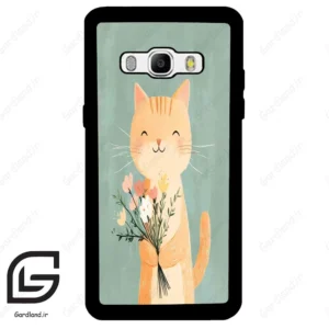 قاب گوشی سامسونگ جی 510 (Galaxy J5 2016 / J510 ) طرح گربه کد 2619