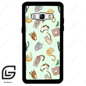 قاب گوشی سامسونگ جی 510 (Galaxy J5 2016 / J510 ) طرح گربه کد 2622