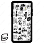 قاب گوشی سامسونگ جی 510 (Galaxy J5 2016 / J510 ) طرح ساده کد 2734