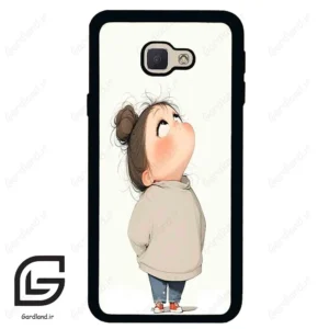 قاب گوشی سامسونگ جی 5 پرایم (Galaxy J5 Prime ) طرح دختر کد 2057