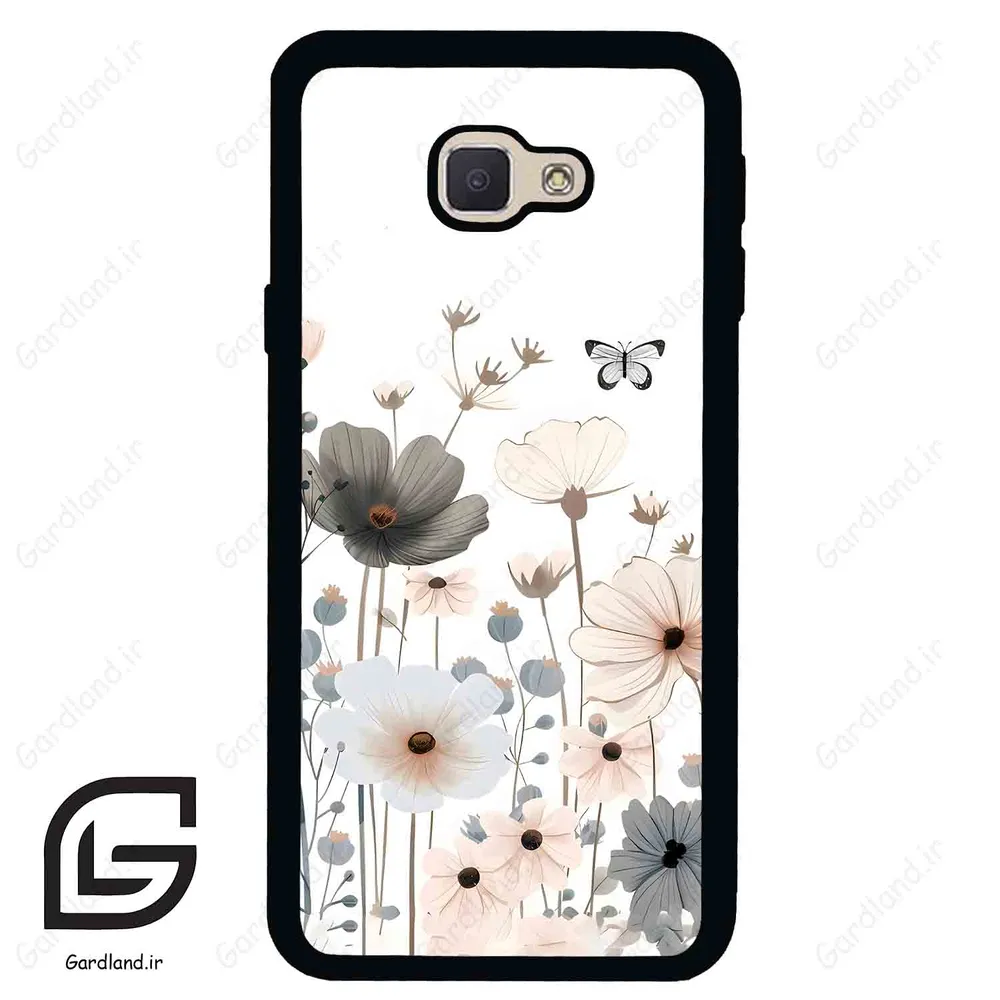 قاب گوشی سامسونگ جی 5 پرایم (Galaxy J5 Prime ) طرح گل کد 2081