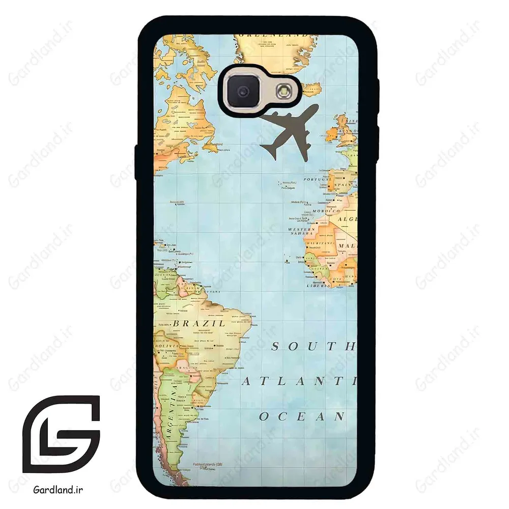 قاب گوشی سامسونگ جی 5 پرایم (Galaxy J5 Prime ) طرح نقشه کد 2243