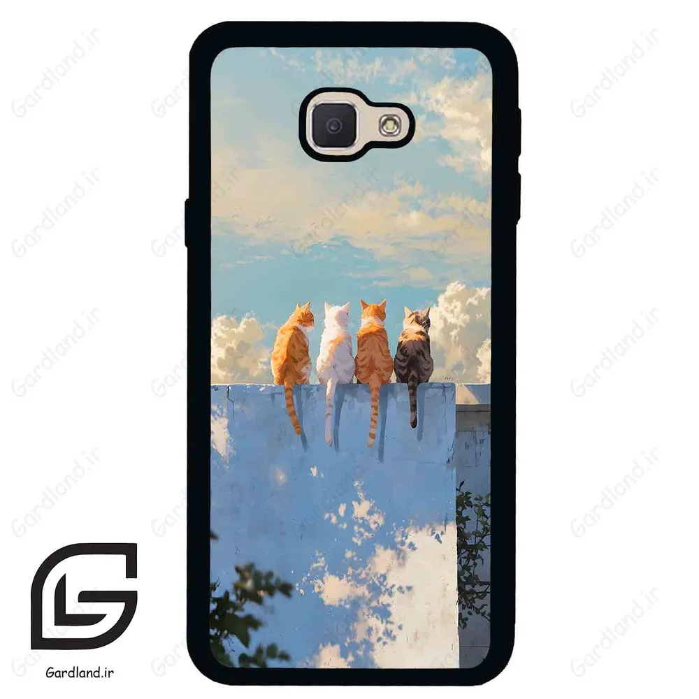 قاب گوشی سامسونگ جی 5 پرایم (Galaxy J5 Prime ) طرح گربه کد 2367