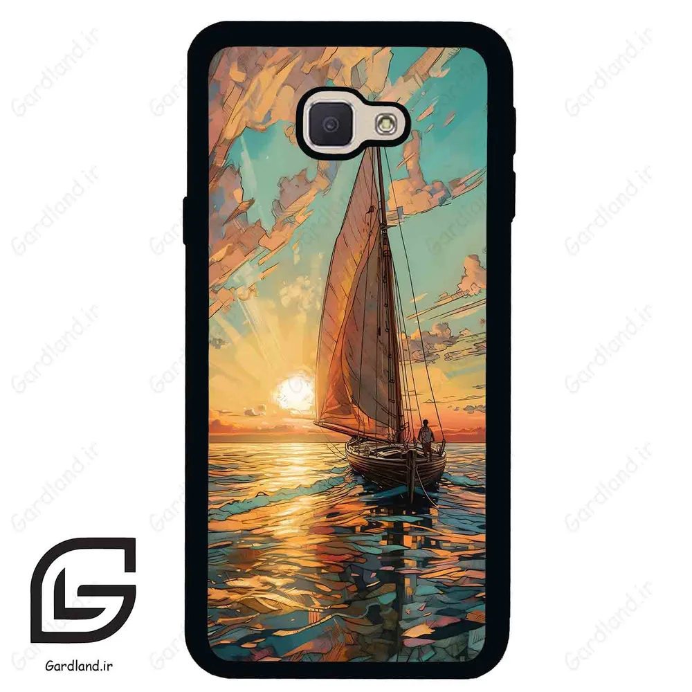 قاب گوشی سامسونگ جی 5 پرایم (Galaxy J5 Prime ) طرح قایق کد 2485