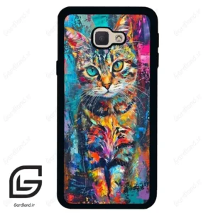 قاب گوشی سامسونگ جی 5 پرایم (Galaxy J5 Prime ) طرح گربه کد 2488
