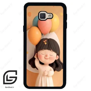 قاب گوشی سامسونگ جی 5 پرایم (Galaxy J5 Prime ) طرح دختر کد 2568