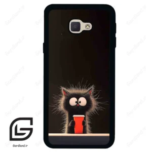 قاب گوشی سامسونگ جی 5 پرایم (Galaxy J5 Prime ) طرح گربه کد 2580