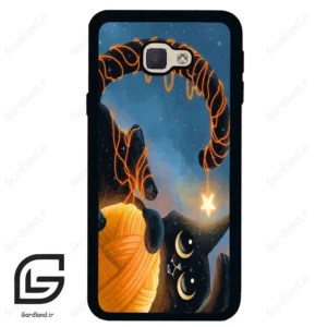قاب گوشی سامسونگ جی 5 پرایم (Galaxy J5 Prime ) طرح گربه کد 2654