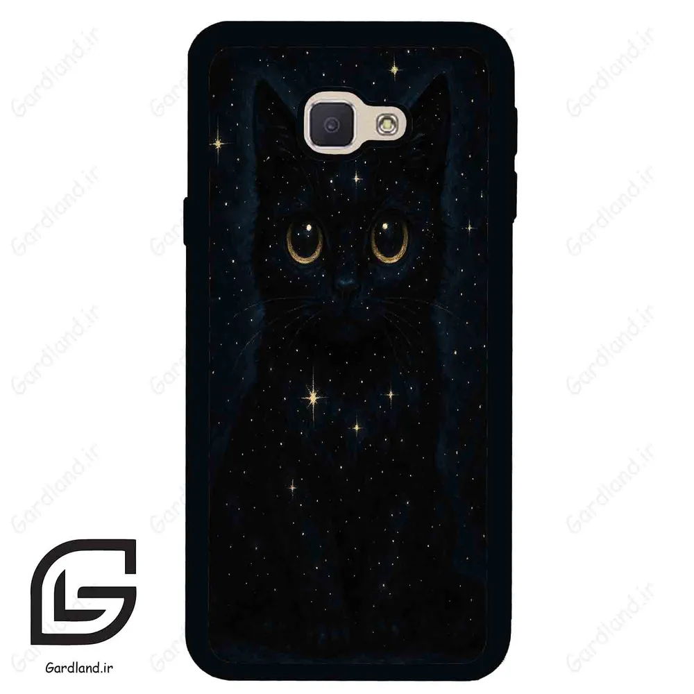 قاب گوشی سامسونگ جی 5 پرایم (Galaxy J5 Prime ) طرح گربه کد 2655