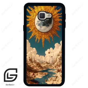 قاب گوشی سامسونگ جی 5 پرایم (Galaxy J5 Prime ) طرح خورشید کد 2694