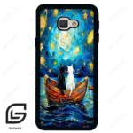 قاب گوشی سامسونگ جی 5 پرایم (Galaxy J5 Prime ) طرح گربه کد 2727