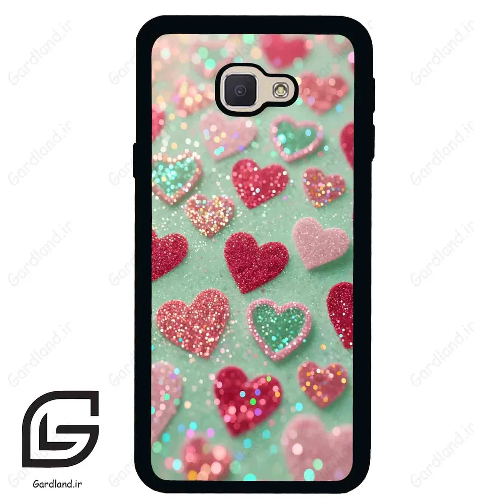 قاب گوشی سامسونگ جی 5 پرایم (Galaxy J5 Prime ) طرح قلب کد 2812