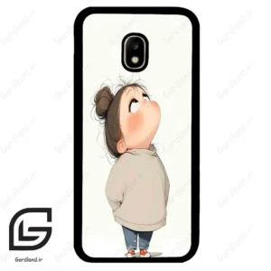 قاب گوشی سامسونگ جی 5 پرو (Galaxy J5 Pro ) طرح دختر کد 2057