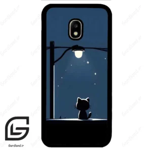 قاب گوشی سامسونگ جی 5 پرو (Galaxy J5 Pro ) طرح گربه کد 2098