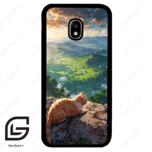 قاب گوشی سامسونگ جی 5 پرو (Galaxy J5 Pro ) طرح گربه کد 2203