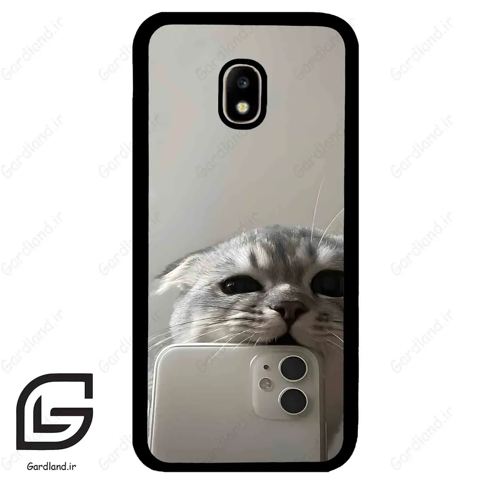 قاب گوشی سامسونگ جی 5 پرو (Galaxy J5 Pro ) طرح گربه کد 2246