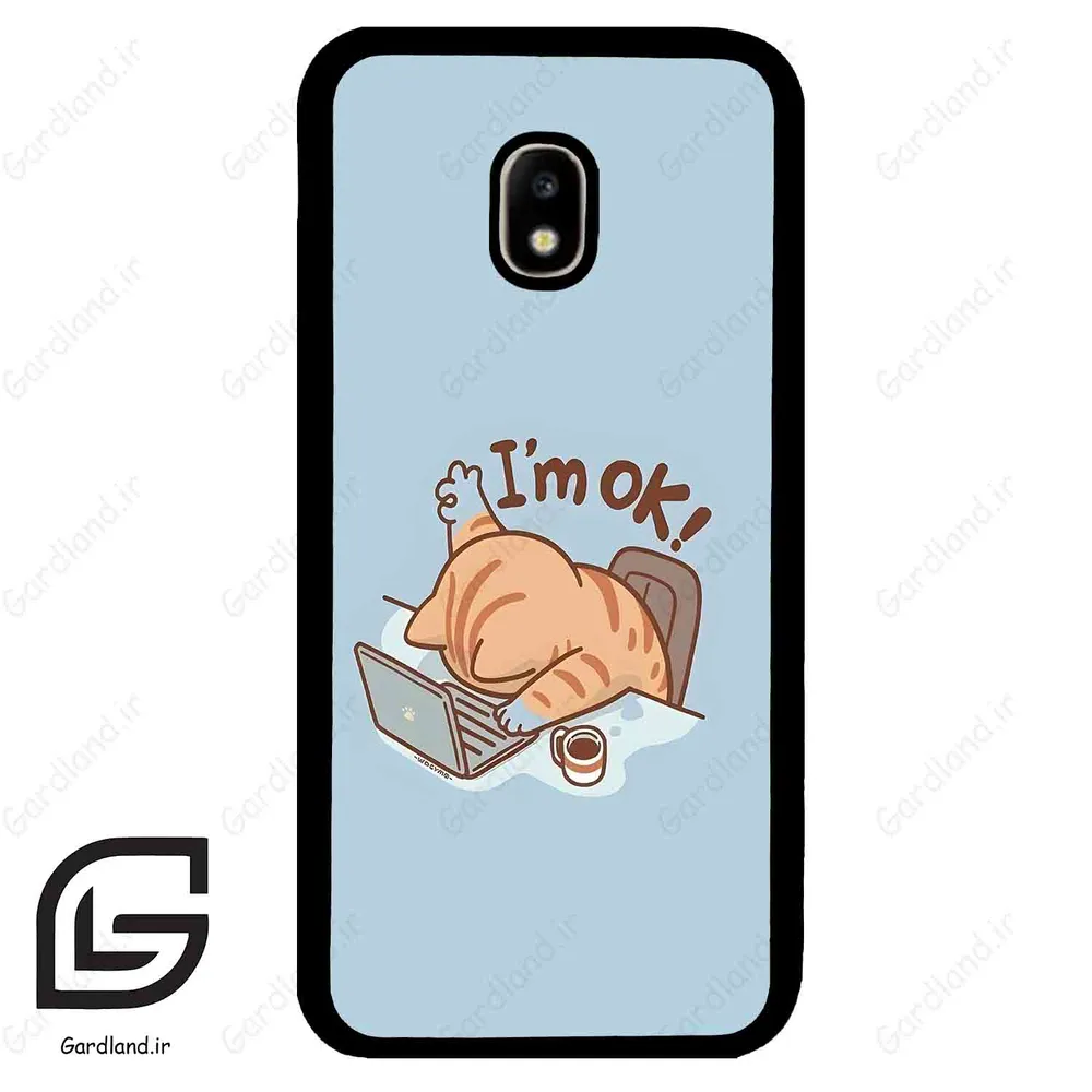 قاب گوشی سامسونگ جی 5 پرو (Galaxy J5 Pro ) طرح گربه کد 2297