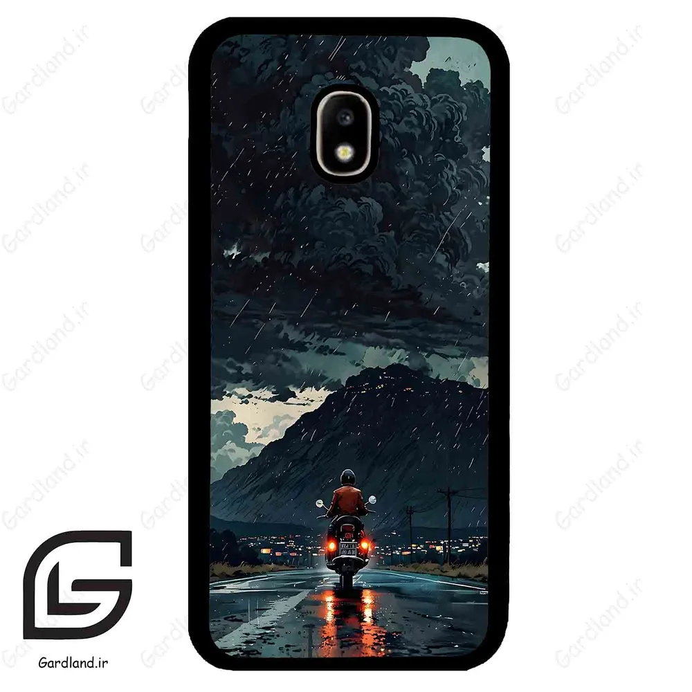 قاب گوشی سامسونگ جی 5 پرو (Galaxy J5 Pro ) طرح موتورسوار کد 2342