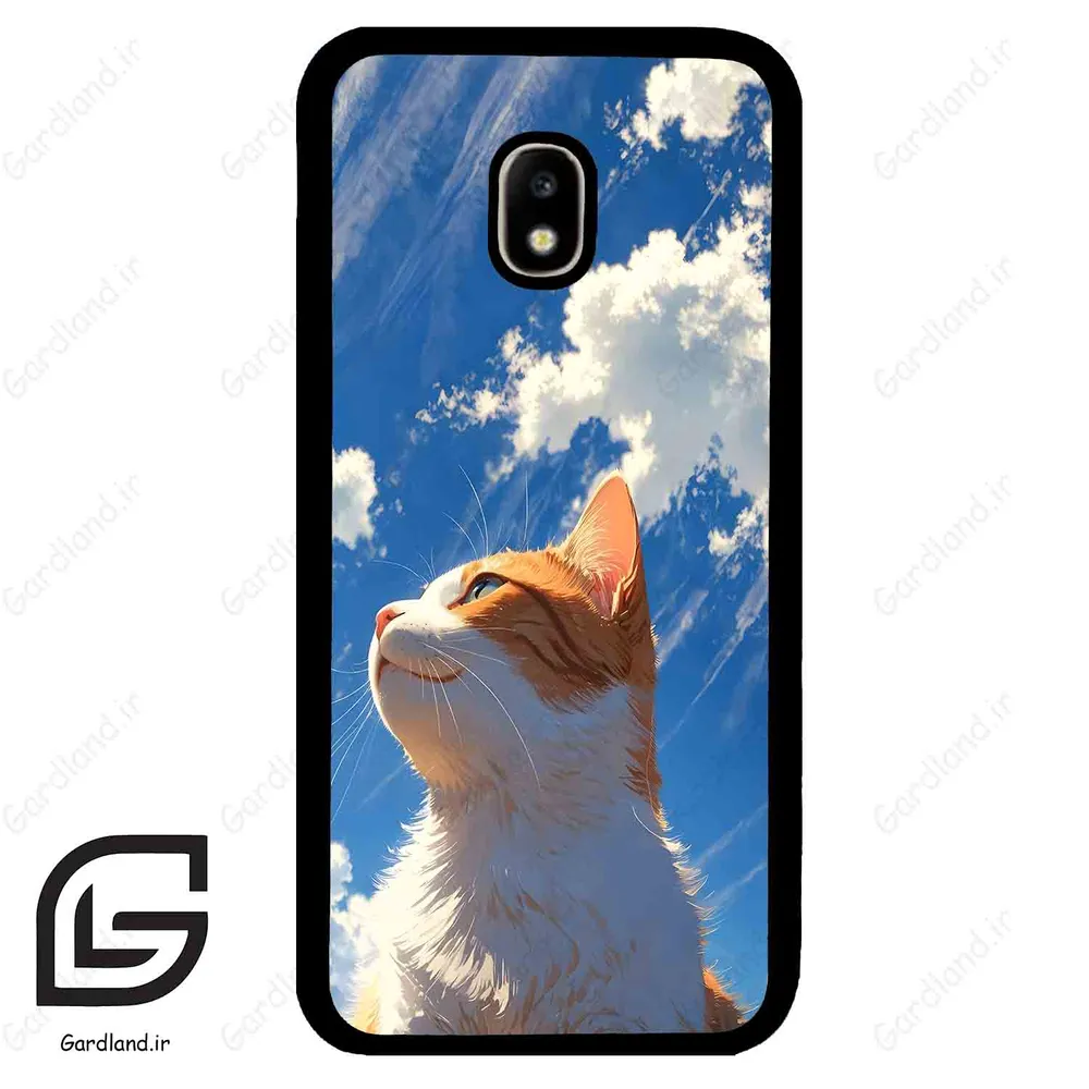 قاب گوشی سامسونگ جی 5 پرو (Galaxy J5 Pro ) طرح گربه کد 2366