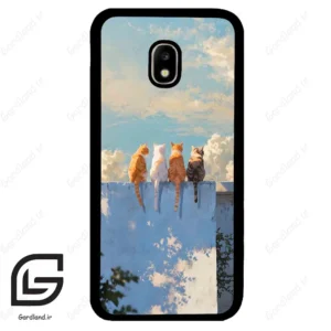 قاب گوشی سامسونگ جی 5 پرو (Galaxy J5 Pro ) طرح گربه کد 2367