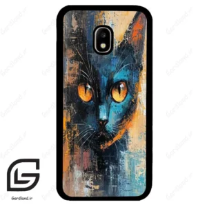 قاب گوشی سامسونگ جی 5 پرو (Galaxy J5 Pro ) طرح گربه کد 2397