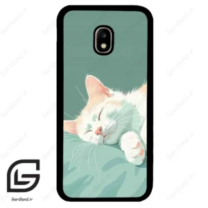 قاب گوشی سامسونگ جی 5 پرو (Galaxy J5 Pro ) طرح گربه کد 2403