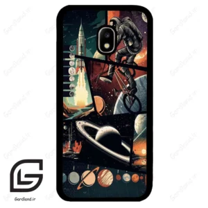 قاب گوشی سامسونگ جی 5 پرو (Galaxy J5 Pro ) طرح فضانورد کد 2415