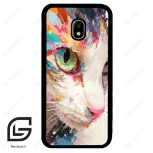 قاب گوشی سامسونگ جی 5 پرو (Galaxy J5 Pro ) طرح گربه کد 2437