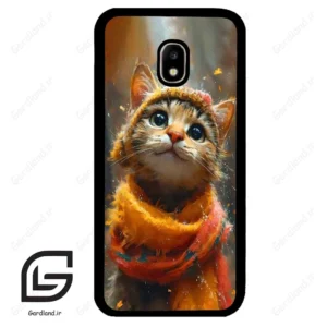 قاب گوشی سامسونگ جی 5 پرو (Galaxy J5 Pro ) طرح گربه کد 2440