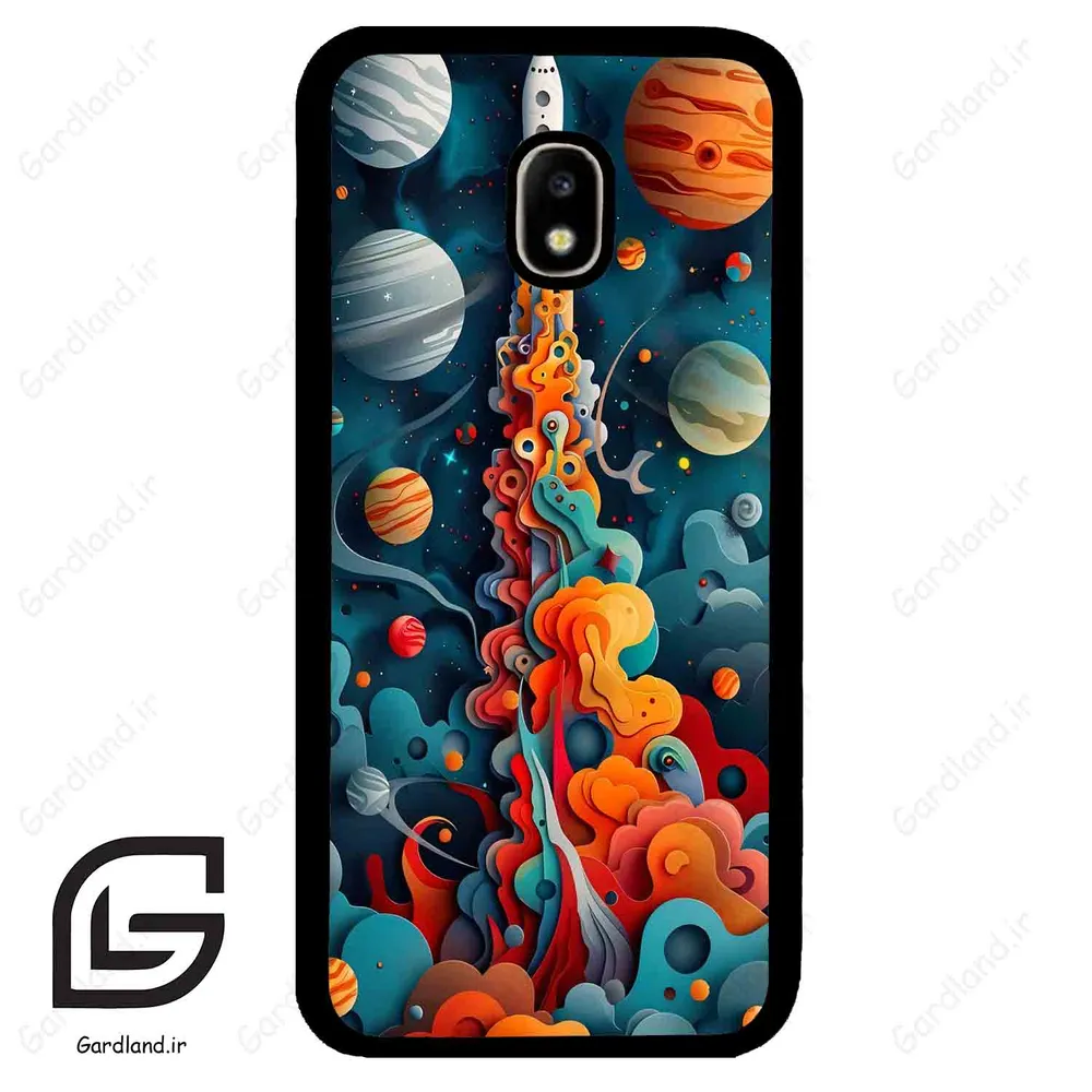 قاب گوشی سامسونگ جی 5 پرو (Galaxy J5 Pro ) طرح موشک کد 2470