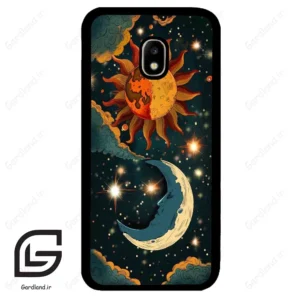 قاب گوشی سامسونگ جی 5 پرو (Galaxy J5 Pro ) طرح ماه کد 2474