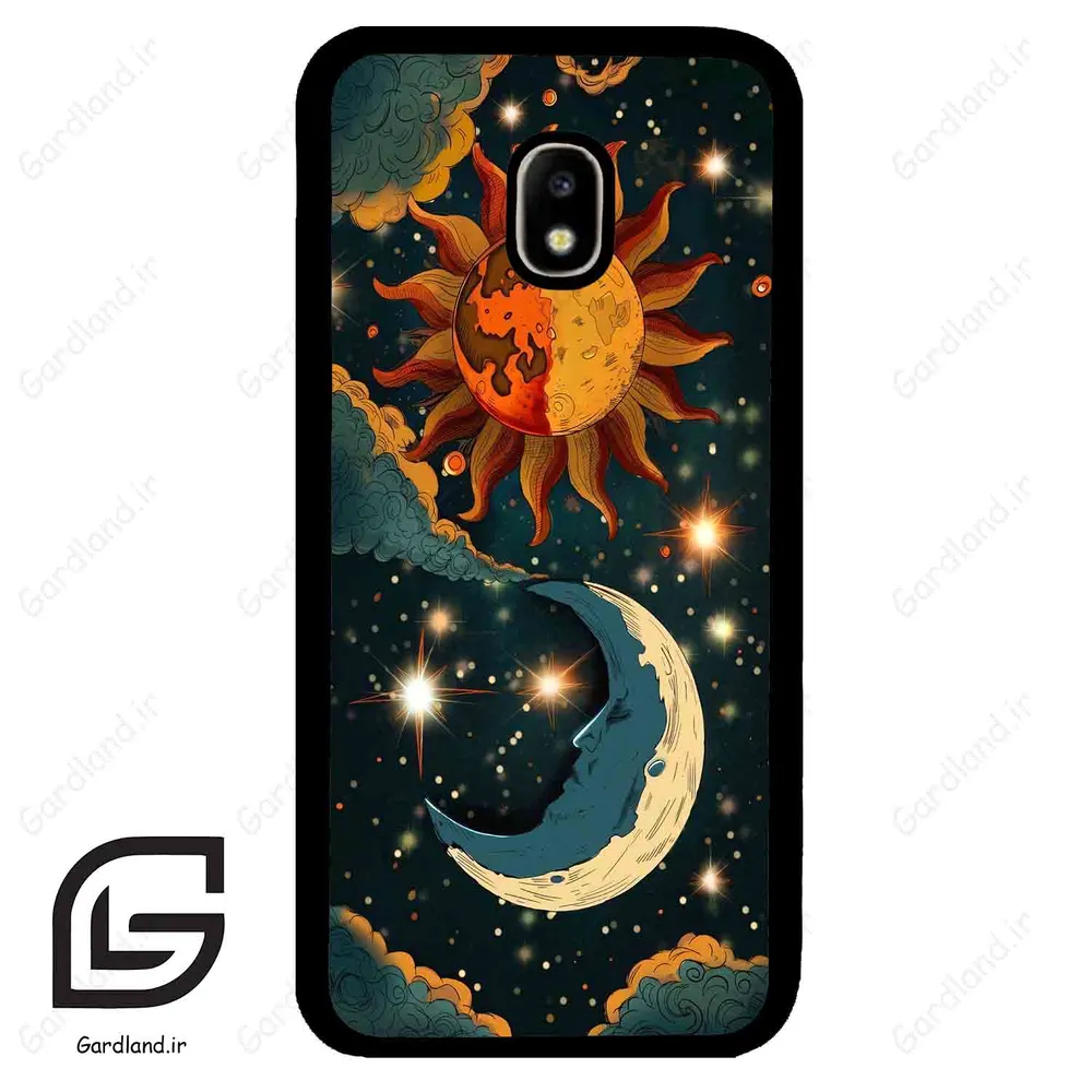 قاب گوشی سامسونگ جی 5 پرو (Galaxy J5 Pro ) طرح ماه کد 2474