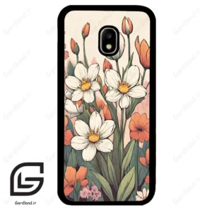 قاب گوشی سامسونگ جی 5 پرو (Galaxy J5 Pro ) طرح گل کد 2475