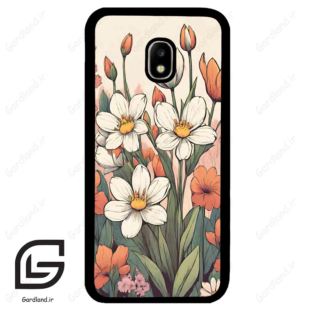 قاب گوشی سامسونگ جی 5 پرو (Galaxy J5 Pro ) طرح گل کد 2475